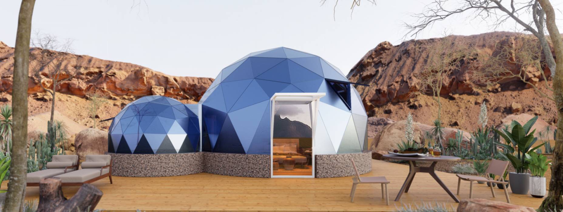 德庆县球形智能光伏玻璃星空房